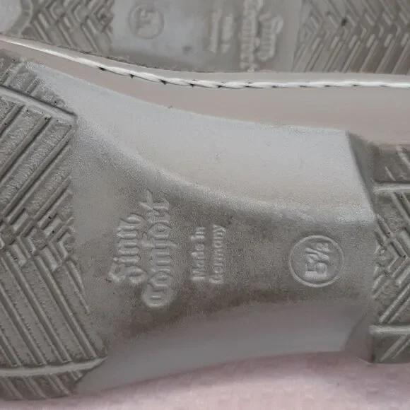 Finn Comfort Shoes Gray Women Size US 8 / UK 5 1/2 Oxford Perforated Germany - Picture 7 of 7